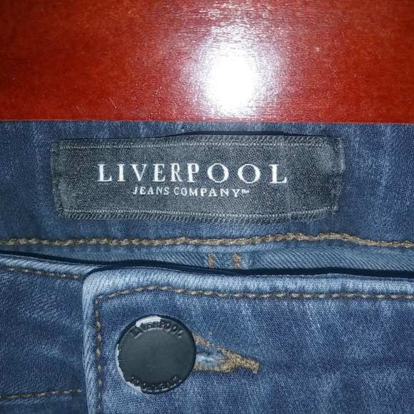 Liverpool The Straight 34x31 14/32 Dark Wash Jeans - Picture 8 of 9